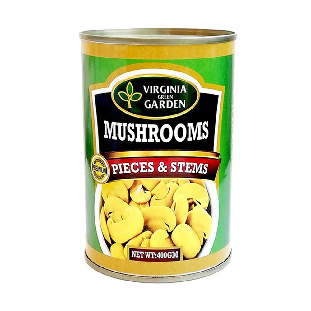 Virgina G G Mushroom Pieces & Stems 400gm (SD)