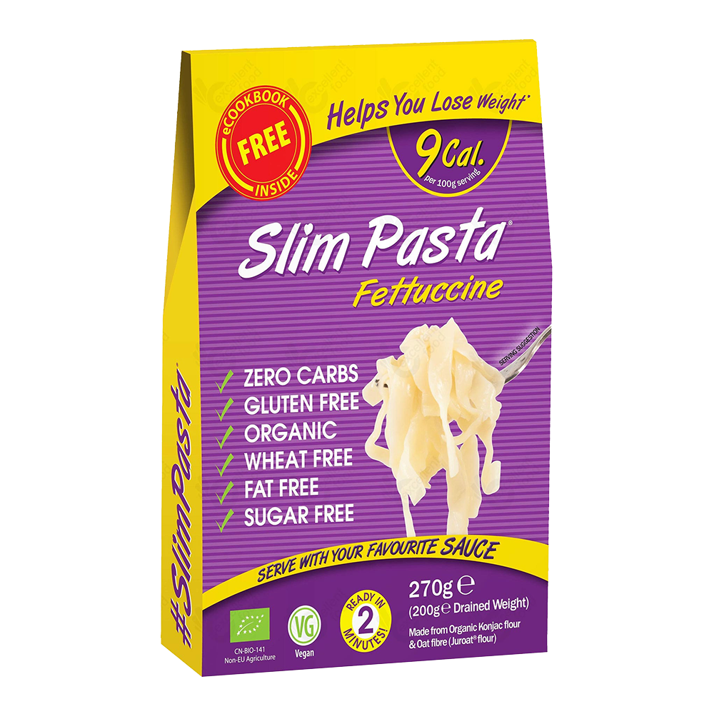 Slim Range Fettuccine Pasta 09 Cal 270g