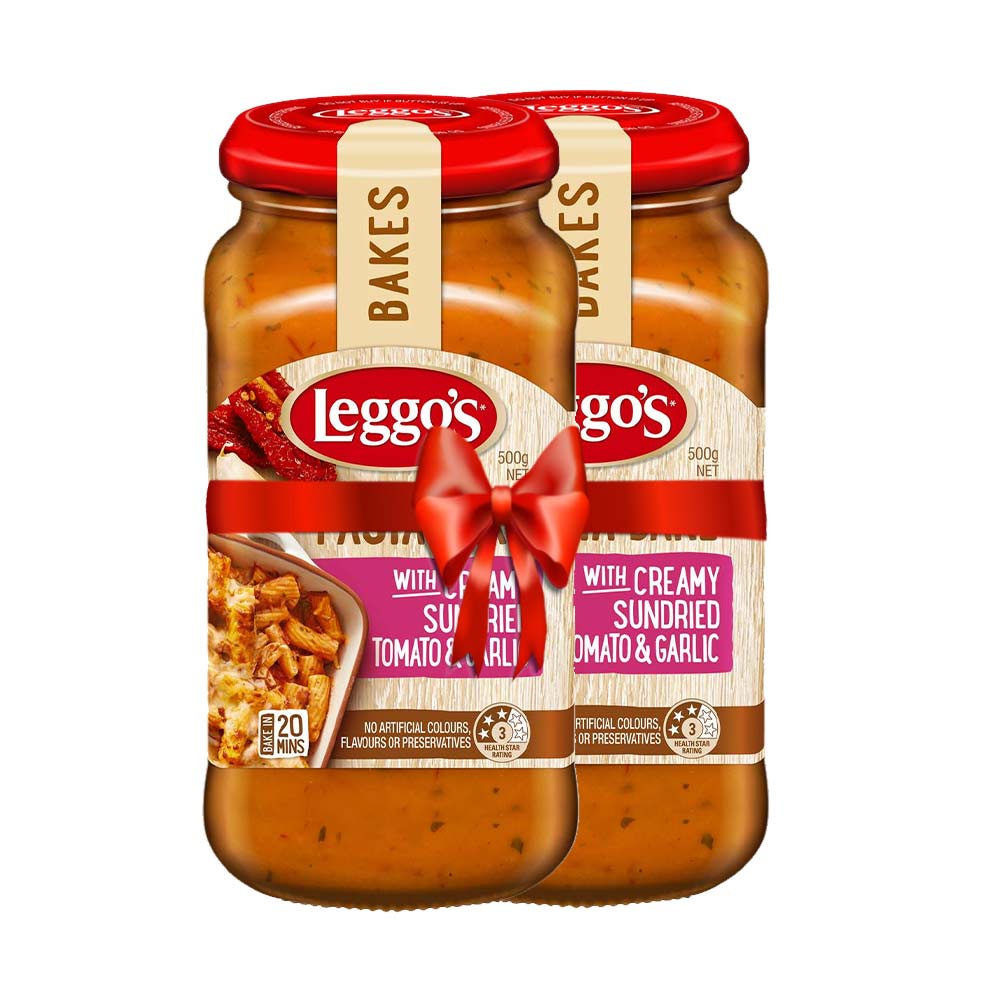 Leggo's Pasta Bake With Creamy Tomato & Garlic 500gm (Bogo)