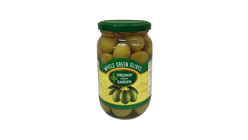 Virginia Green Garden Whole Green Olives 360g sd
