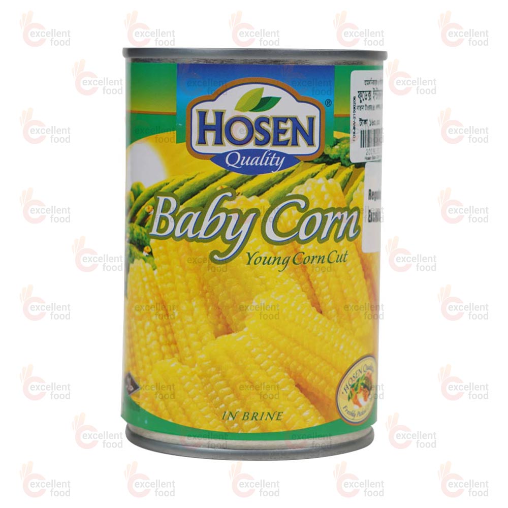 Hosen Baby Corn(Young Corn Cut) 400g