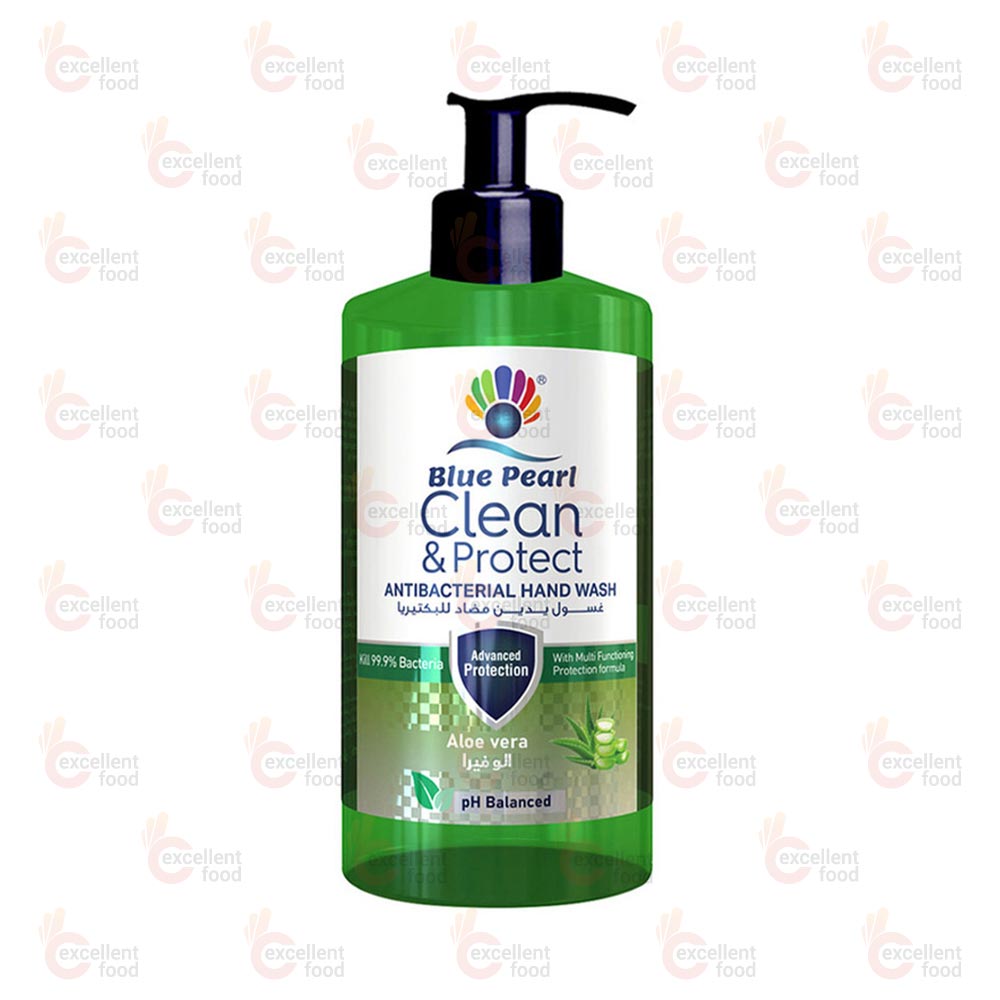 Blue Pearl Clean & Protect Antibacterial Hand Wash Aloe Vera 500ml