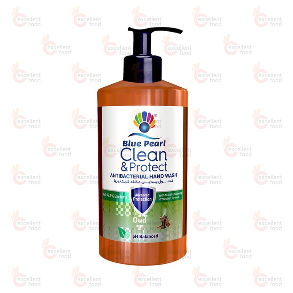 Blue Pearl Clean & Protect Antibacterial Hand Wash Oud 500ml