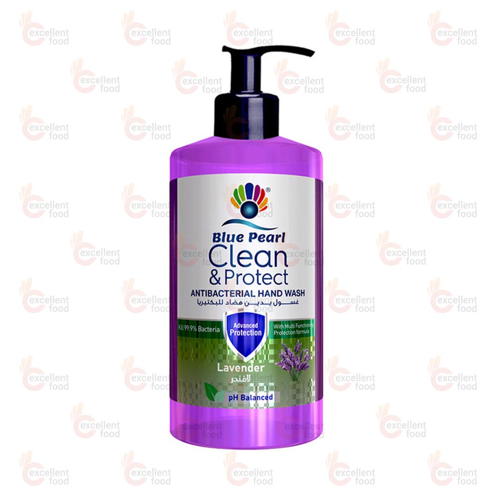 Blue Pearl Clean & Protect Antibacterial Hand Wash Lavender 500ml