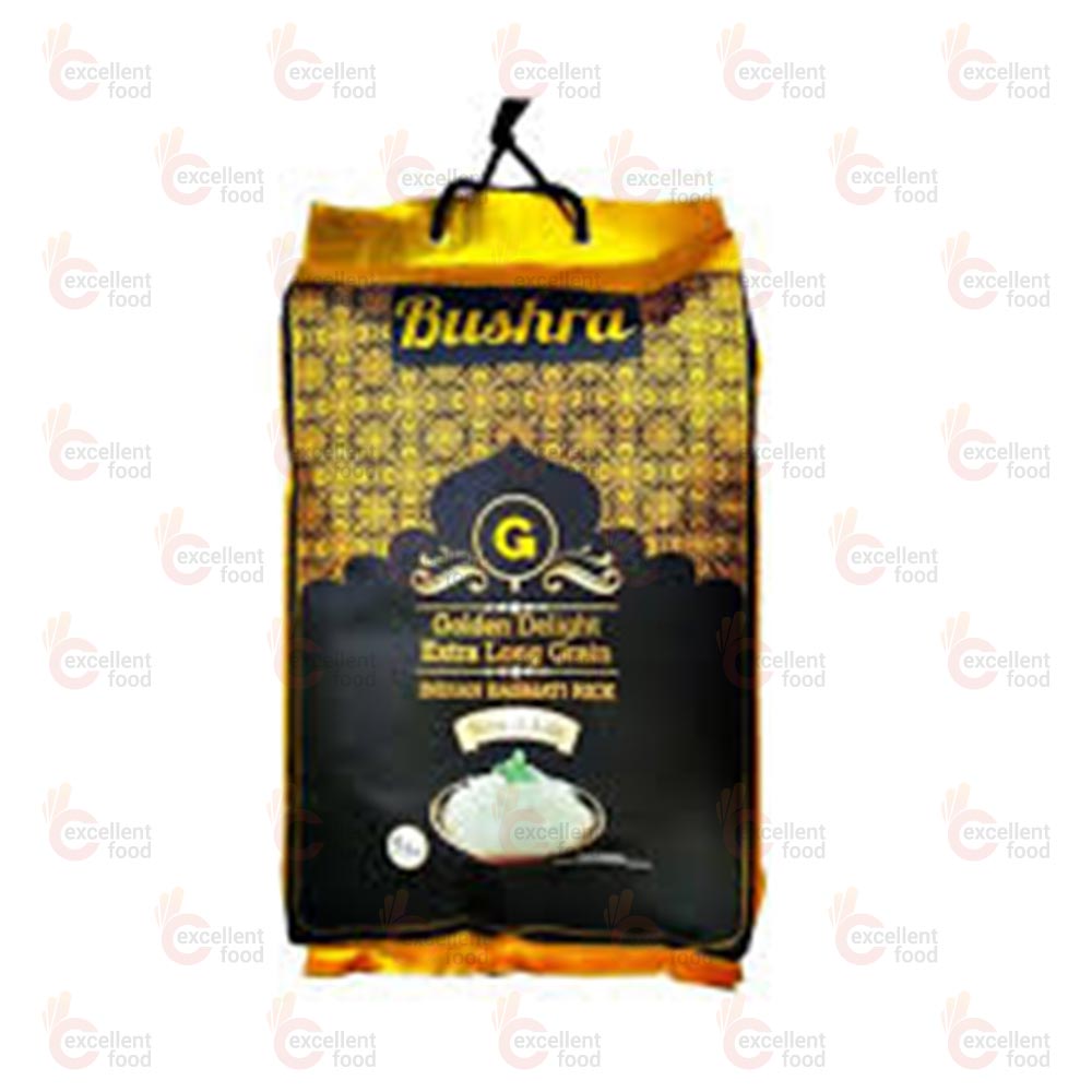 Bushra Golden Delight Extra long Grain basmati 1kg