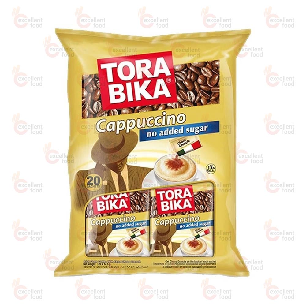 TORA BIKA Cappuccino No Added Sugar 12.5gX20