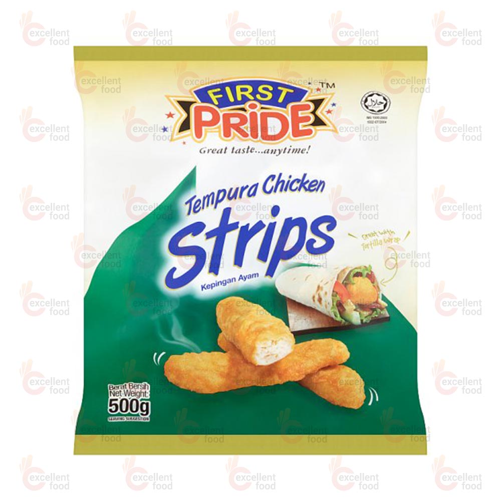 First pride Tempura Chicken Strips 500g