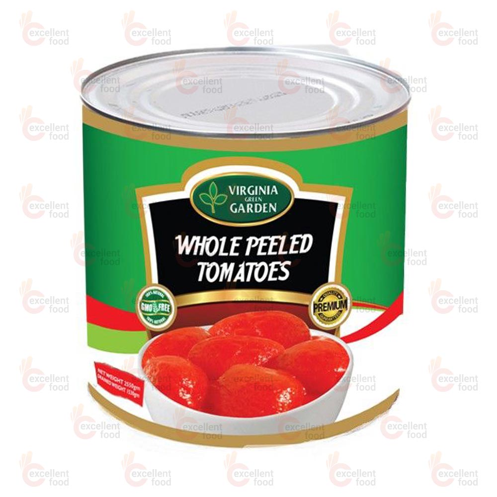 Virginia G G Whole Peeled Toamto 2550gm