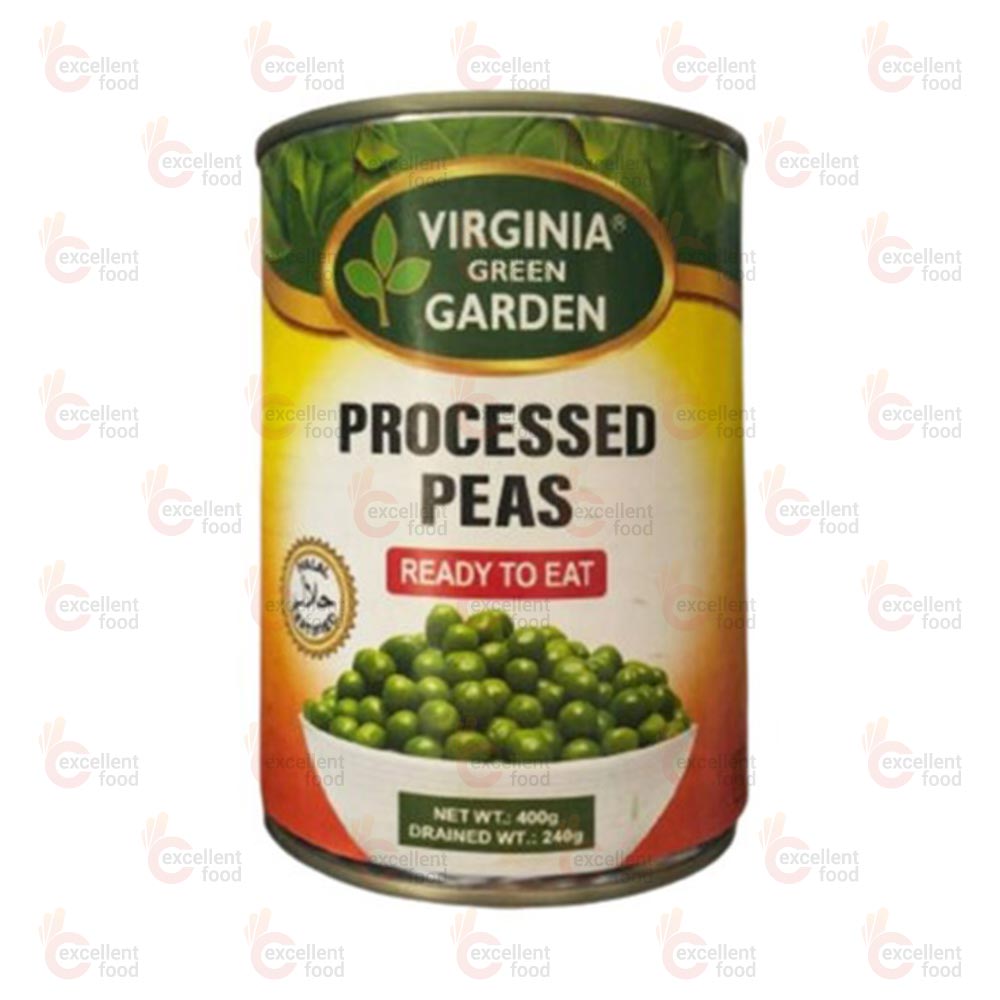virgina G G Green Peas 400gm SD