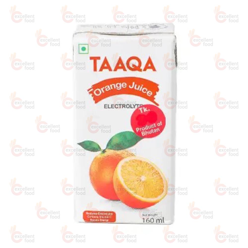 TAAQA Electrolyte Orange Juice 160ml