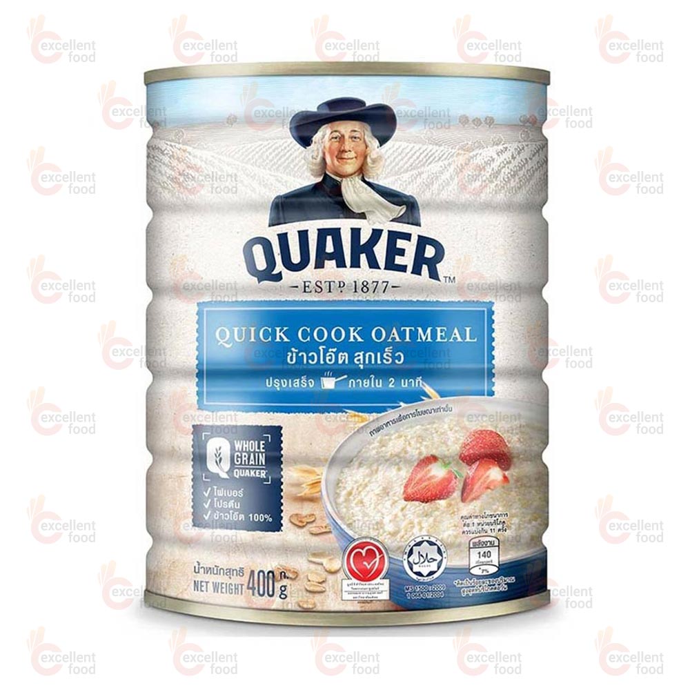 Quaker Wholegrain Quick Oatmeal Blue - 400g