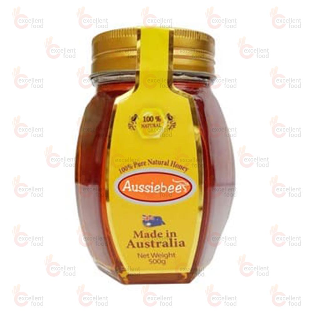 Aussiebee 100% pure Natural honey 500g