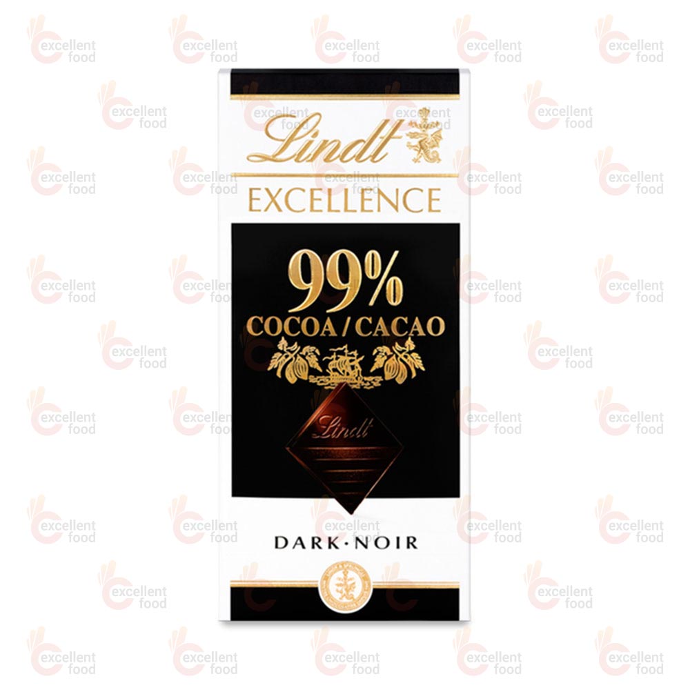 Lindt Excellence 99% Dark Chocolate 50g