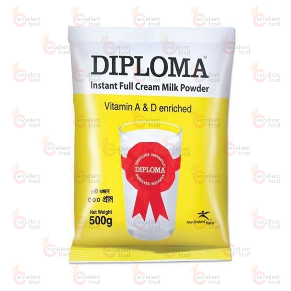 Diploma Instant Full Cream Milk Powder 500gm