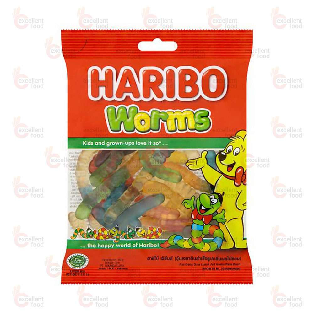 Haribo Worms 80g