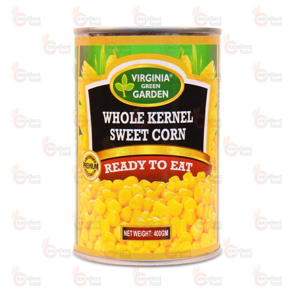 Virginia Sweet Corn Whole kernel Corn 400gm SD