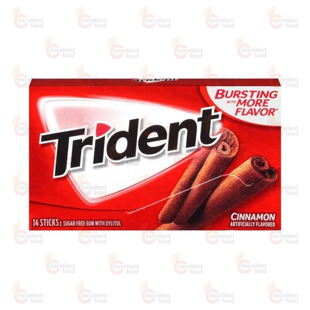 Trident Cinnamon Gum 14 Sticks