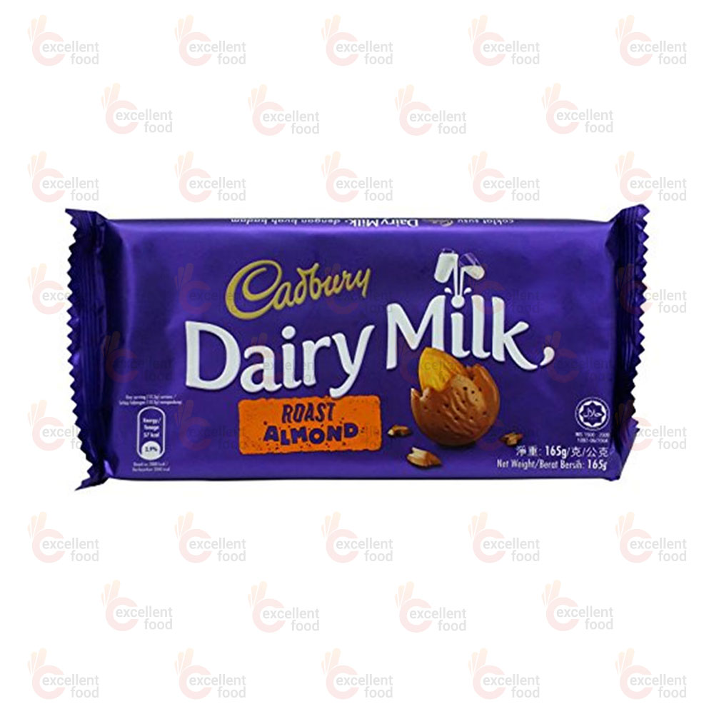 Cadbury Dairy Milk Roast Almond 165 gm