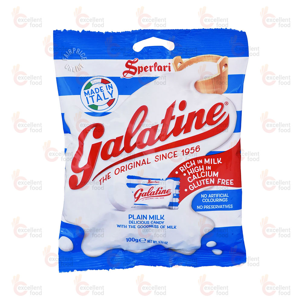 Galatine Plain Milk Candy 100g.