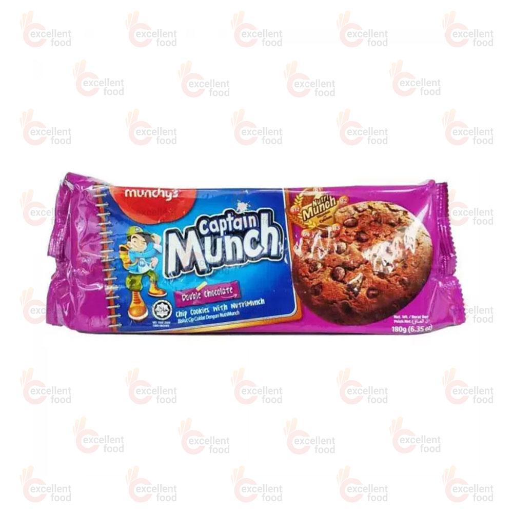 Munchy's Captain Munch Choc Chip Double 180g